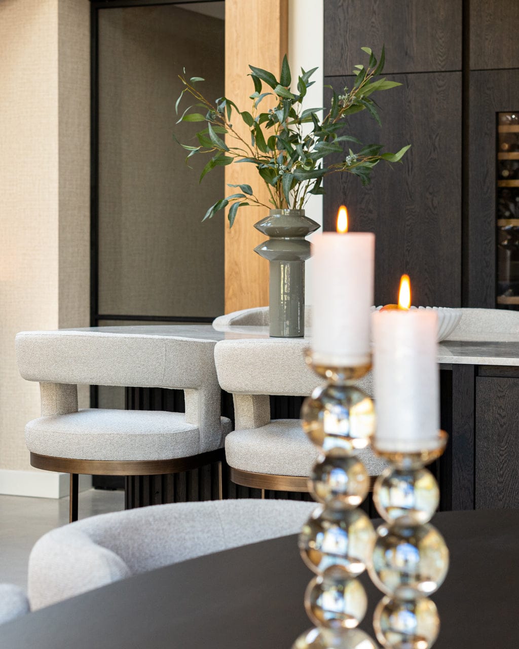 Richmond Interiors Living Vase Flora olive House of Isabella UK