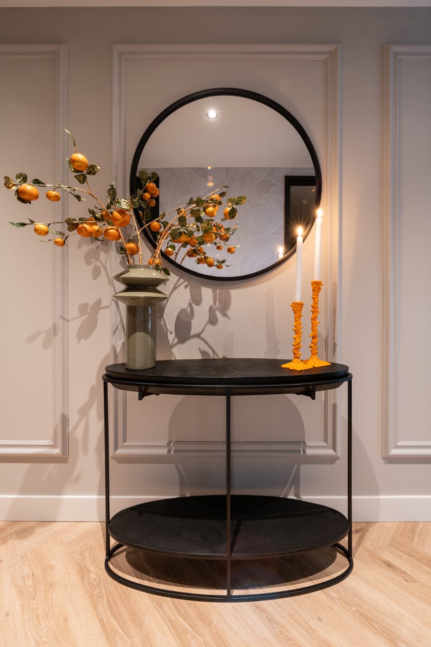 Richmond Interiors Living Vase Ines black House of Isabella UK