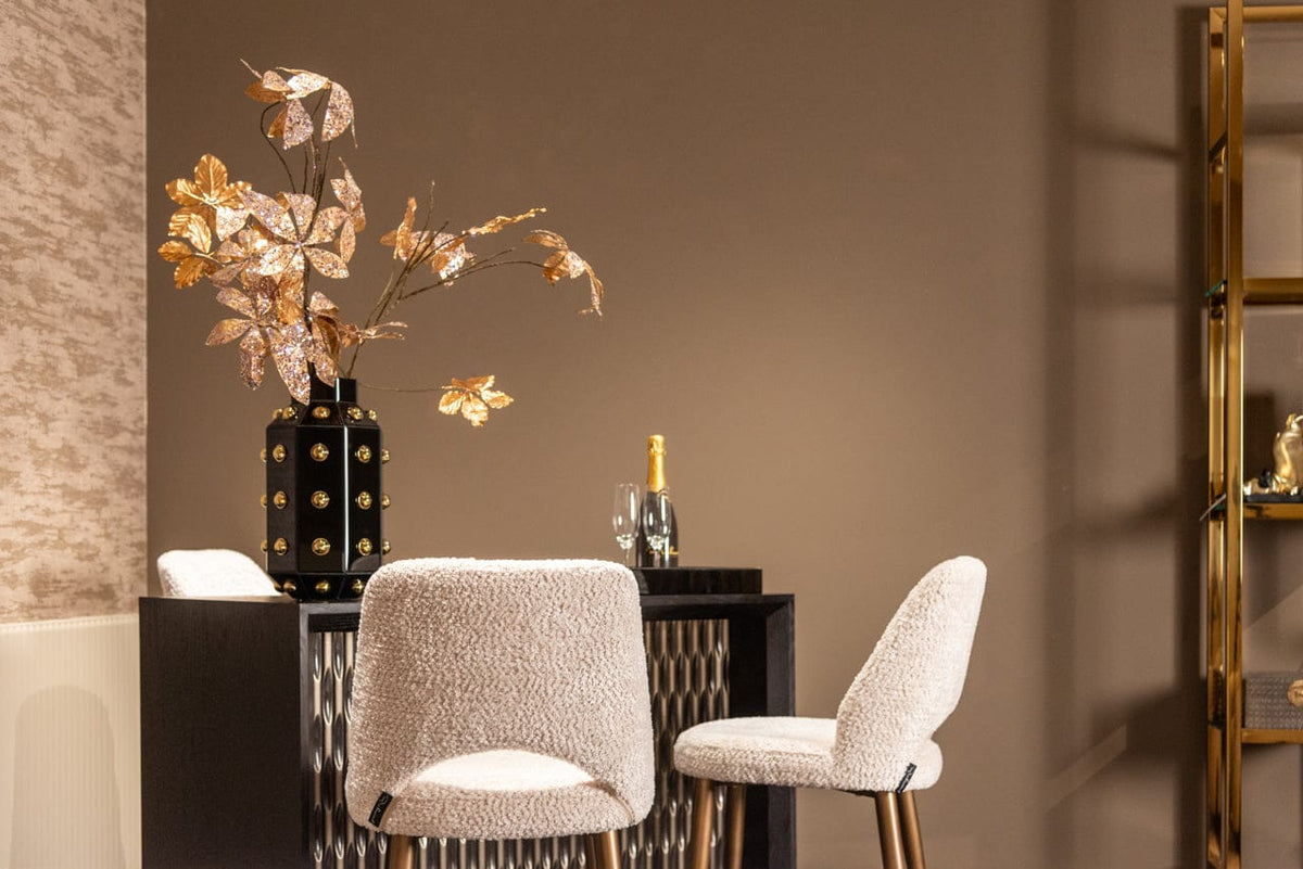 Richmond Interiors Living Vase Justa black House of Isabella UK