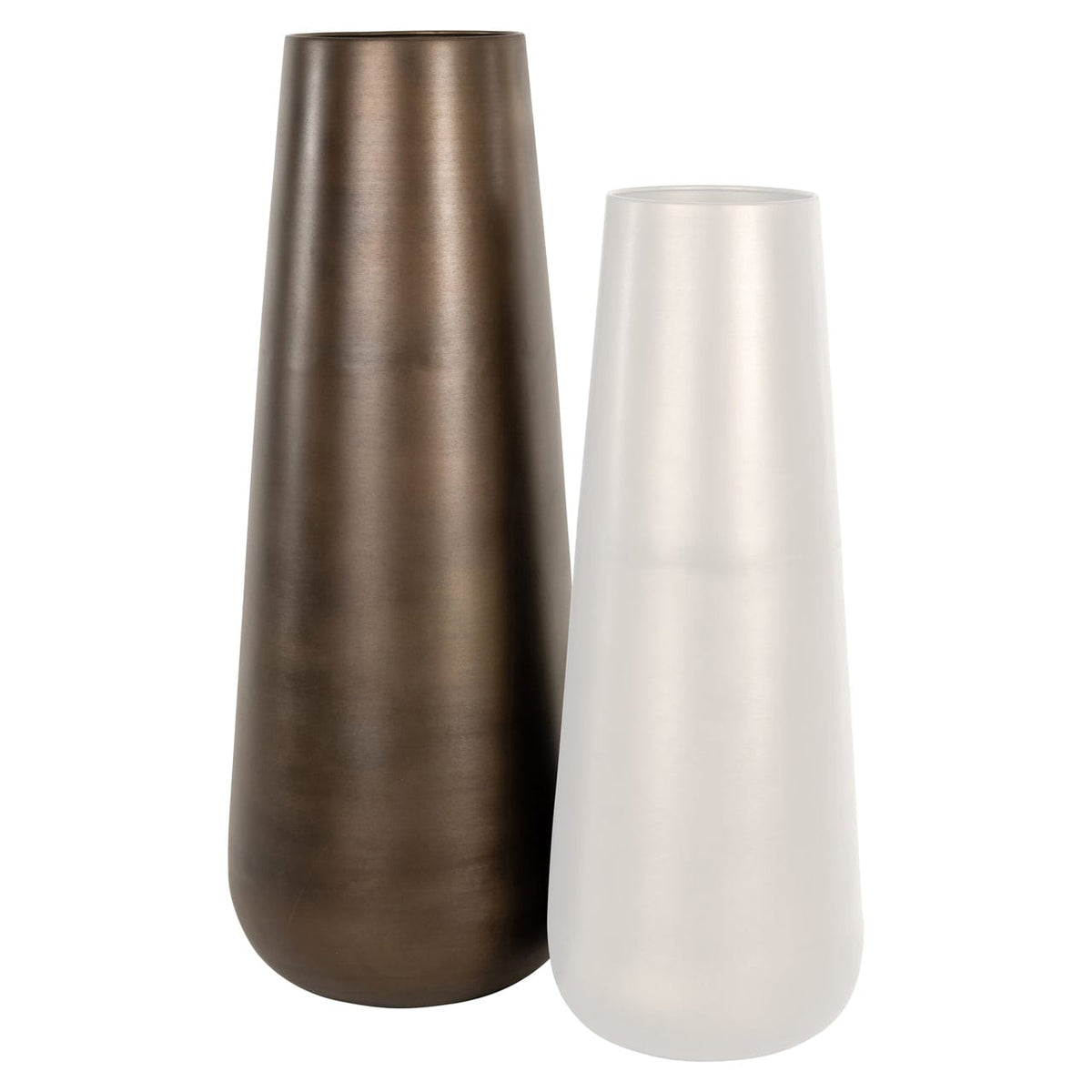 Richmond Interiors Living Vase Kenza brass antique large House of Isabella UK