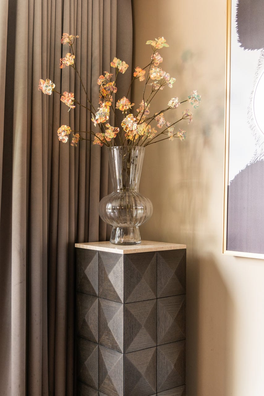 Richmond Interiors Living Vase Kyan clear transparent House of Isabella UK