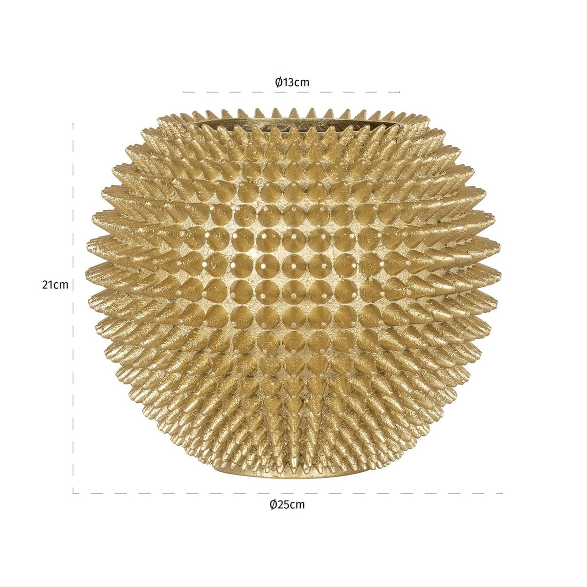 Richmond Interiors Living Vase Kyona gold House of Isabella UK