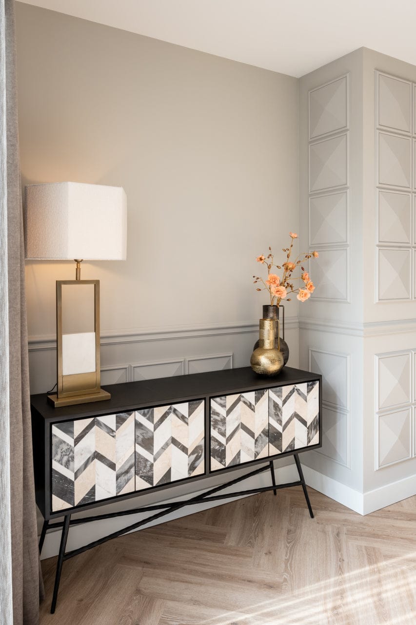 Richmond Interiors Living Vase Leia gold small House of Isabella UK