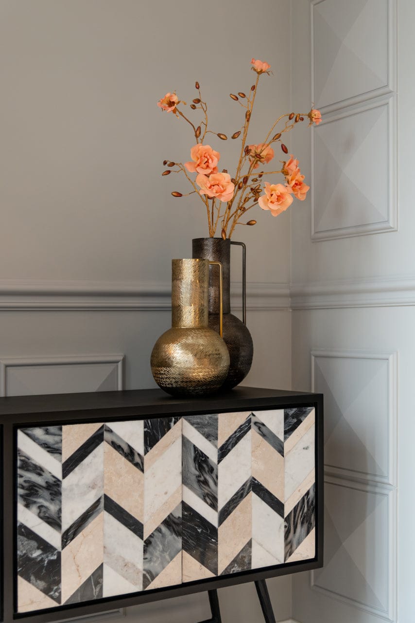 Richmond Interiors Living Vase Leia gold small House of Isabella UK