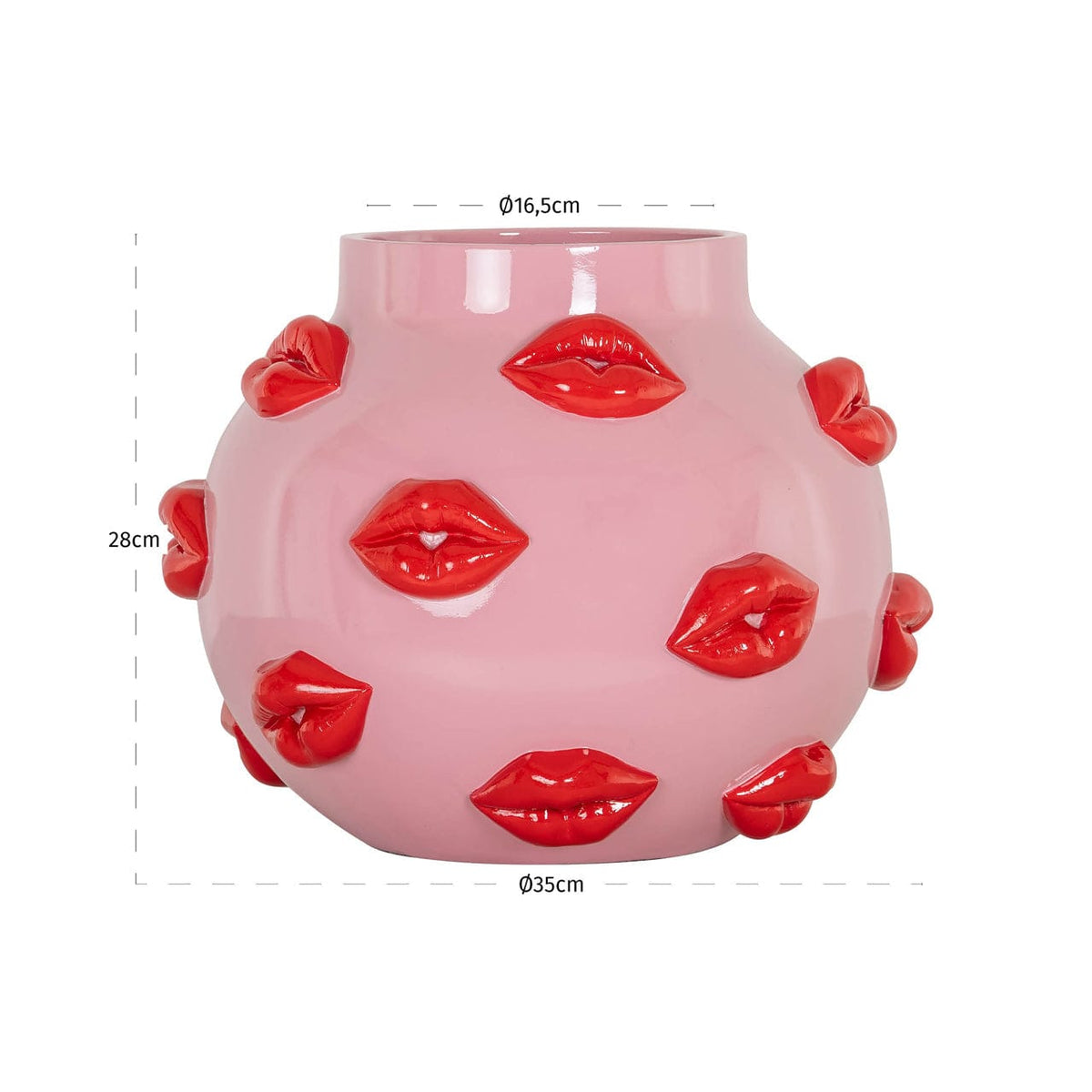 Richmond Interiors Living Vase Loth pink House of Isabella UK