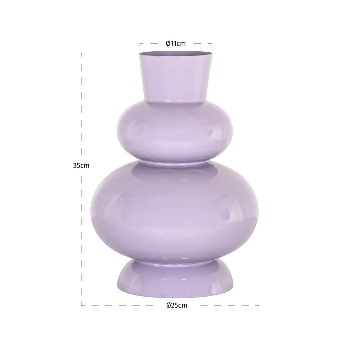 Richmond Interiors Living Vase Maddie lavender House of Isabella UK