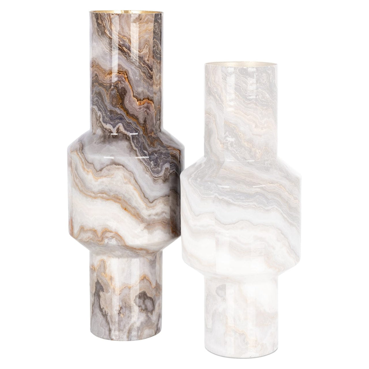 Richmond Interiors Living Vase Noia brown large House of Isabella UK