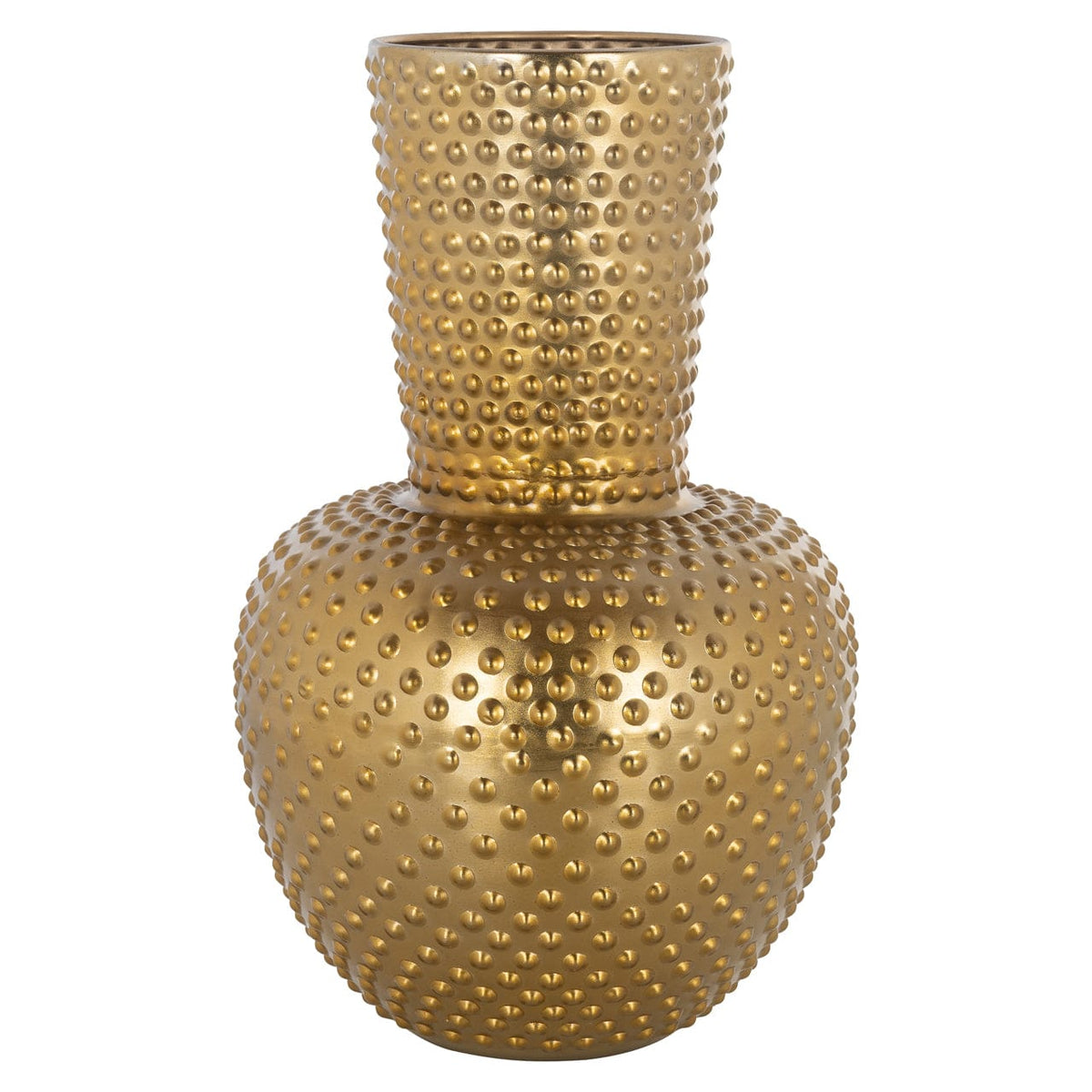Richmond Interiors Living Vase Nola gold House of Isabella UK
