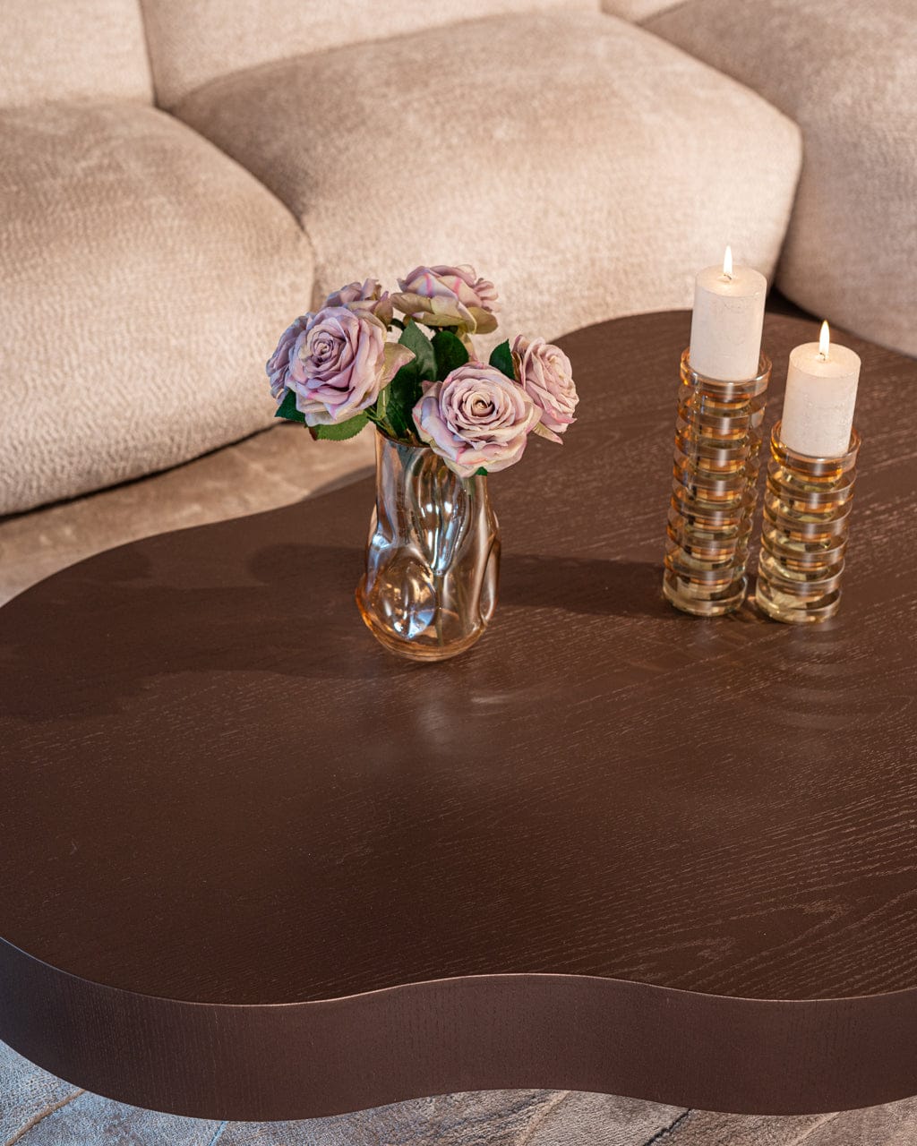 Richmond Interiors Living Vase Nynke brown House of Isabella UK