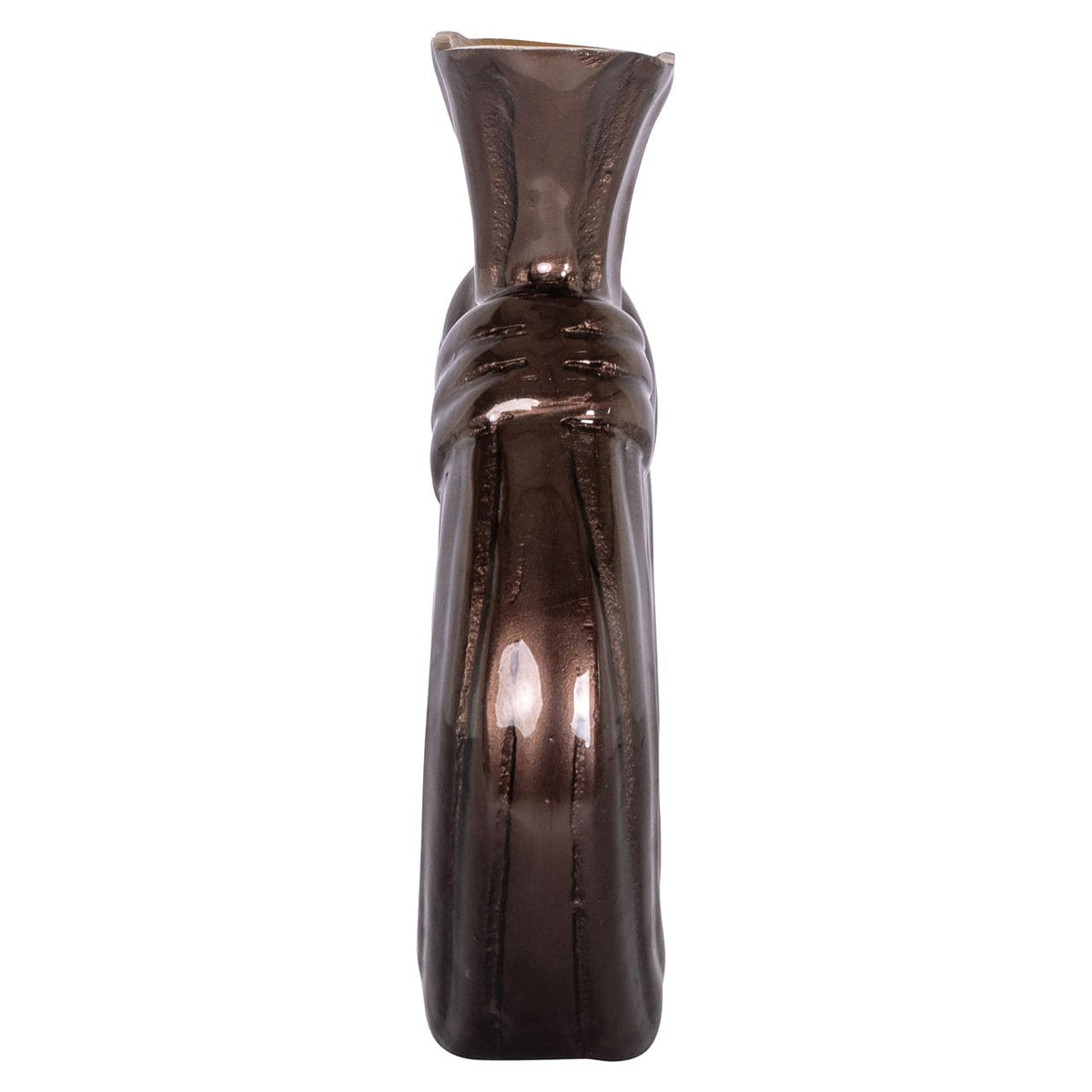 Richmond Interiors Living Vase Suen dark brown small House of Isabella UK