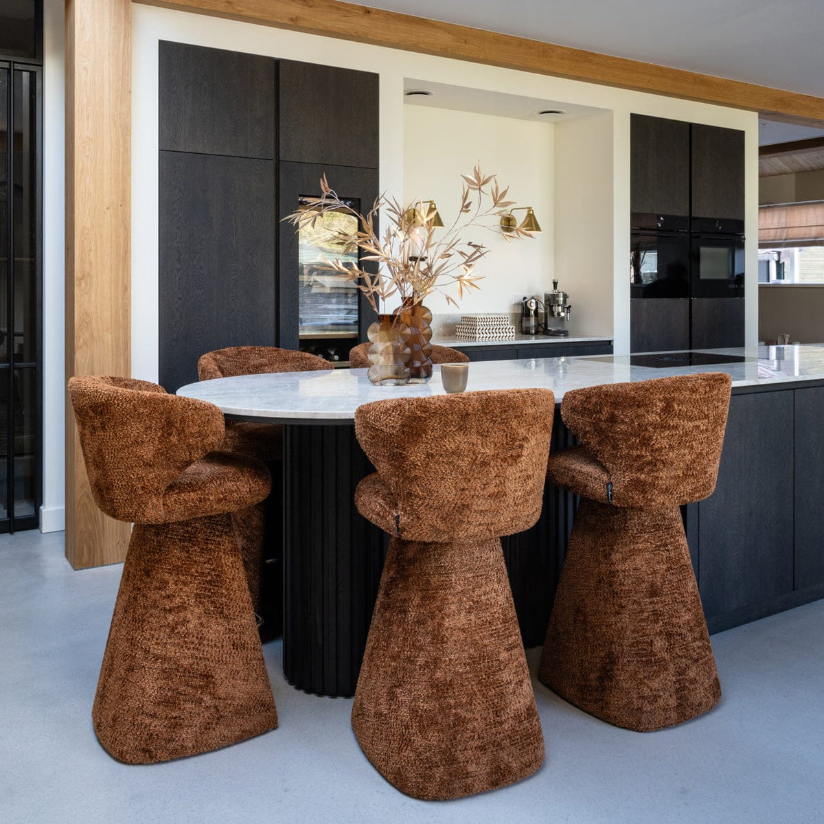 Richmond Interiors Living Vase Venice brown large House of Isabella UK