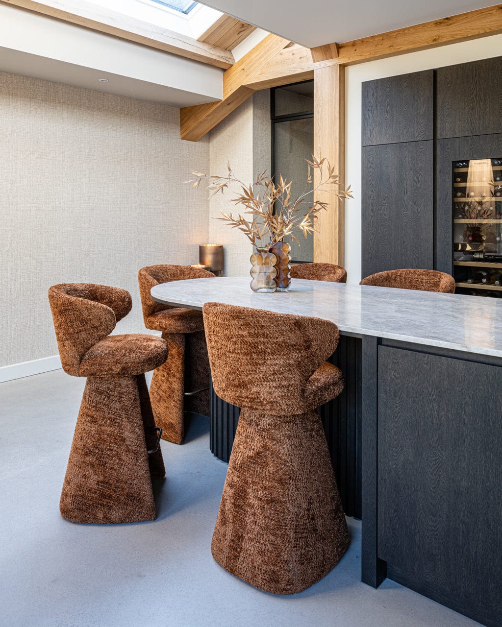 Richmond Interiors Living Vase Venice brown large House of Isabella UK