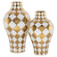 Richmond Interiors Living Vase Zilla white small House of Isabella UK