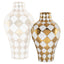 Richmond Interiors Living Vase Zilla white small House of Isabella UK