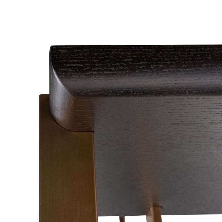 Richmond Interiors Mirrors Display cabinet Rigley with mirror (Charcoal) House of Isabella UK