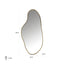 Richmond Interiors Mirrors Mirror Alton brushed gold House of Isabella UK