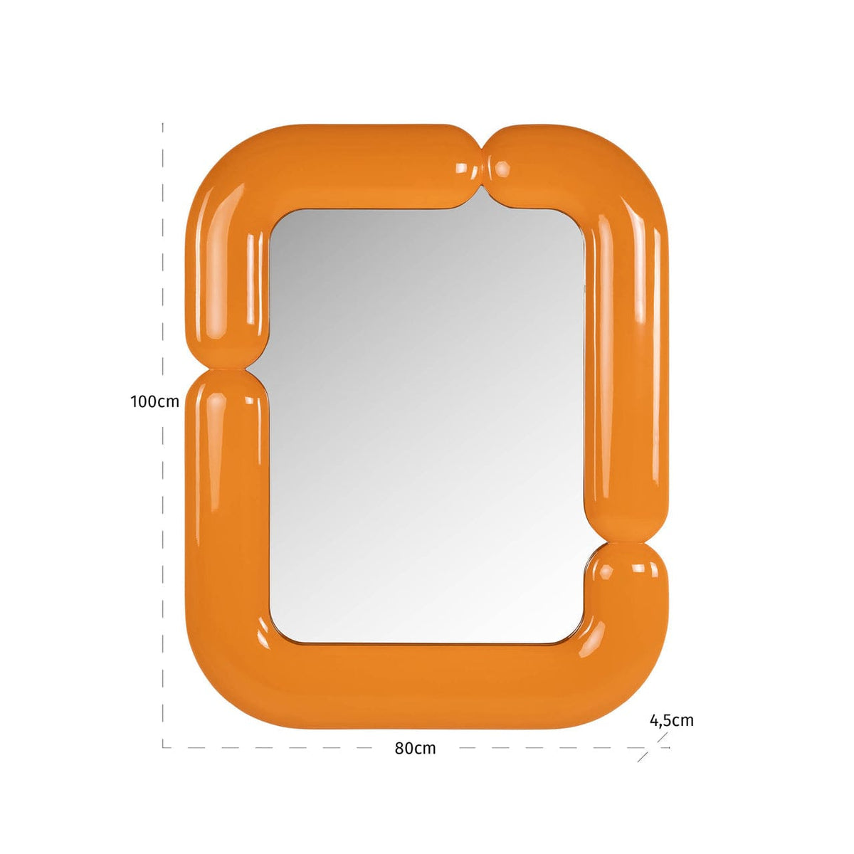 Richmond Interiors Mirrors Mirror Ayla orange House of Isabella UK