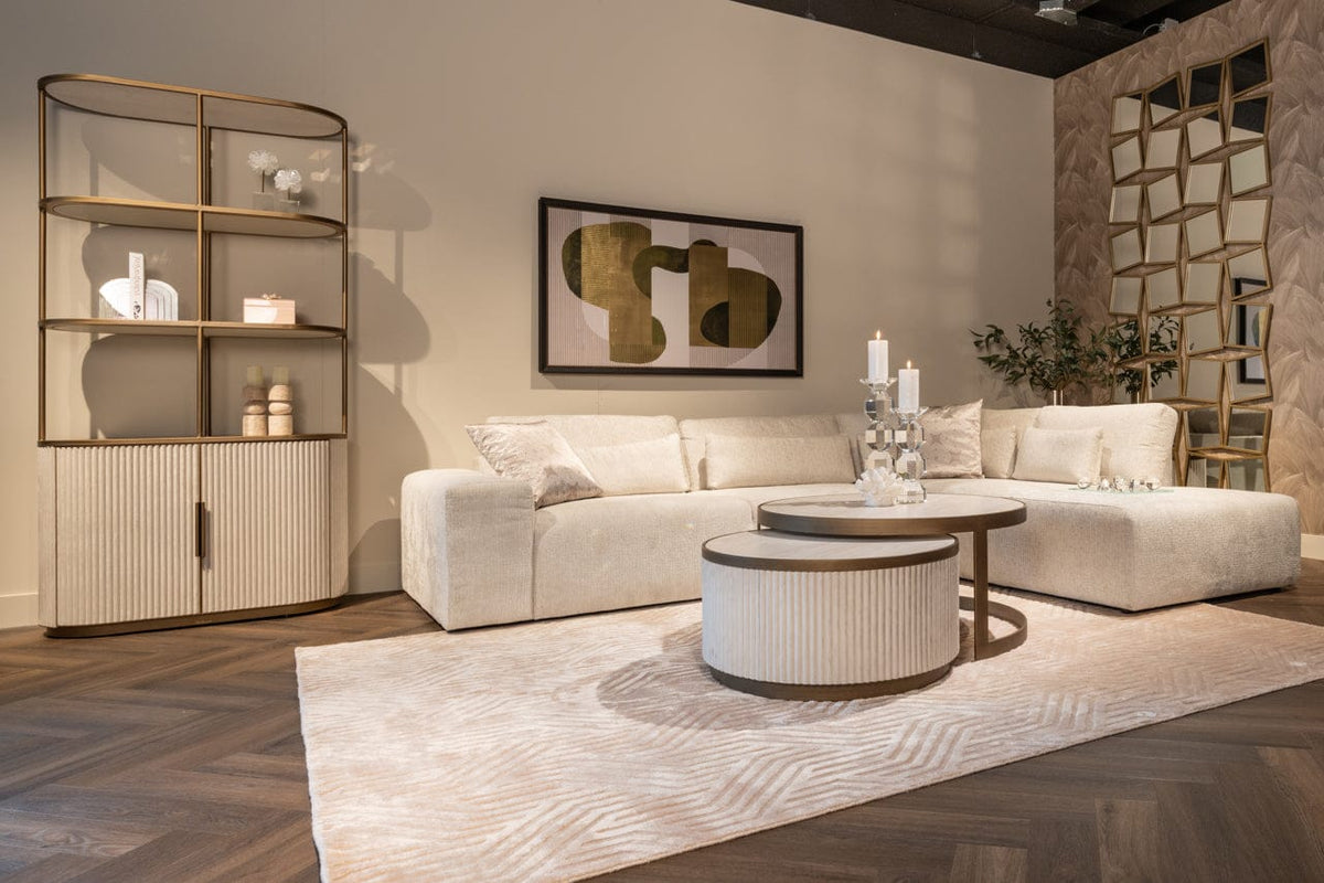 Richmond Interiors Mirrors Mirror Badia gold House of Isabella UK