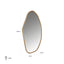 Richmond Interiors Mirrors Mirror Eldon gold House of Isabella UK