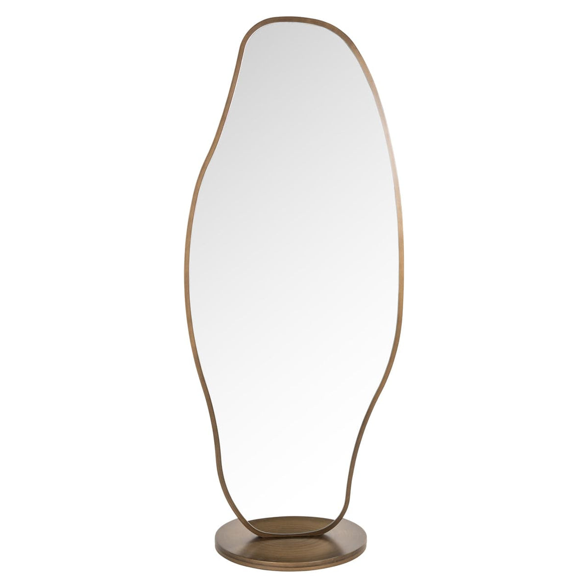 Richmond Interiors Mirrors Mirror Jalyce brushed gold House of Isabella UK