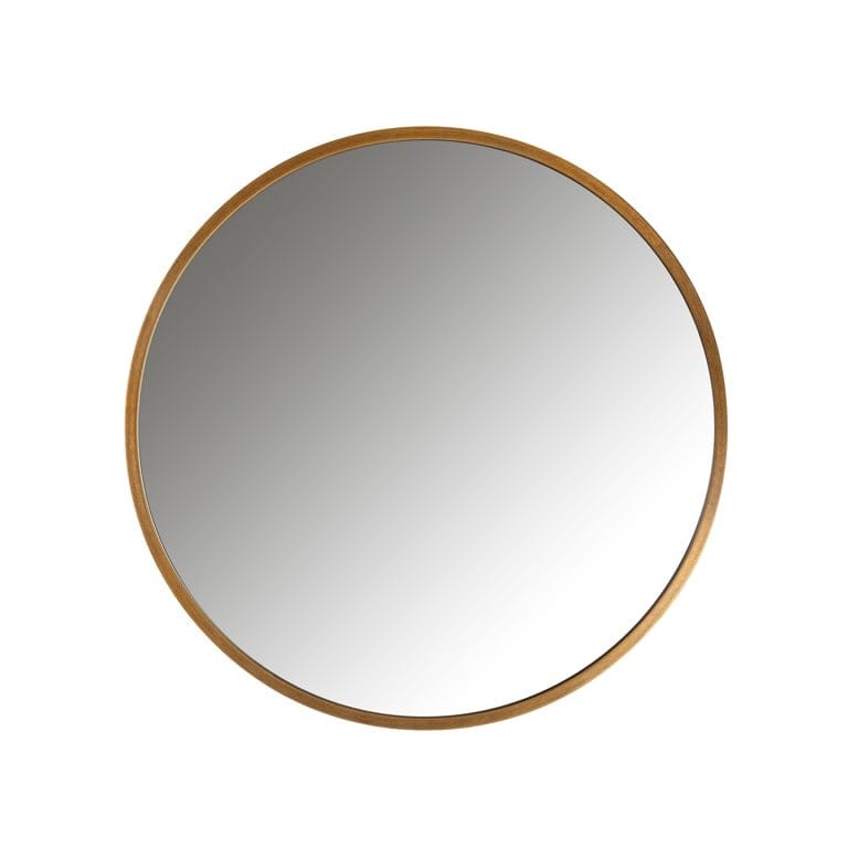 Richmond Interiors Mirrors Mirror Maeron gold 70Ø (Gold) House of Isabella UK