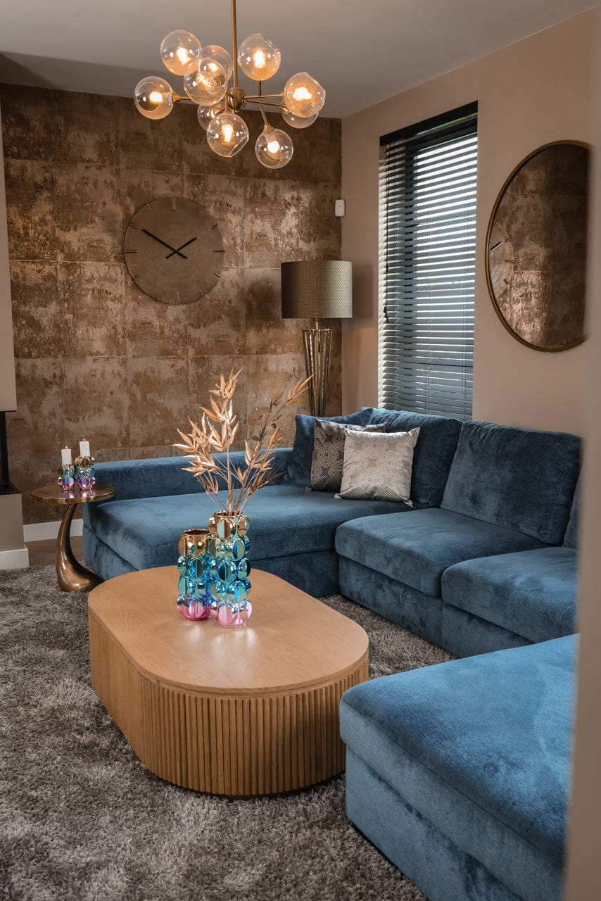 Richmond Interiors Mirrors Mirror Maeron gold 70Ø House of Isabella UK