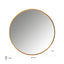 Richmond Interiors Mirrors Mirror Maevy gold 110Ø House of Isabella UK
