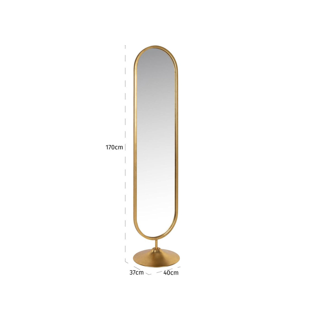 Richmond Interiors Mirrors Mirror Moya gold House of Isabella UK