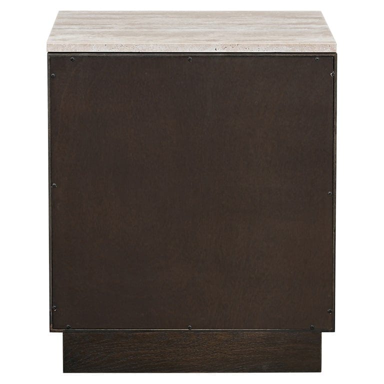 Nightstand Claremont 2-drawers (Brown).