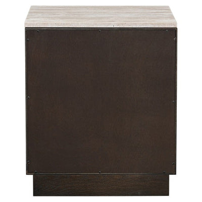 Richmond Interiors Sleeping Nightstand Claremont 2-drawers (Brown) House of Isabella UK