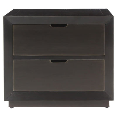 Richmond Interiors Sleeping Nightstand Dante 2-drawers (Bronze) House of Isabella UK