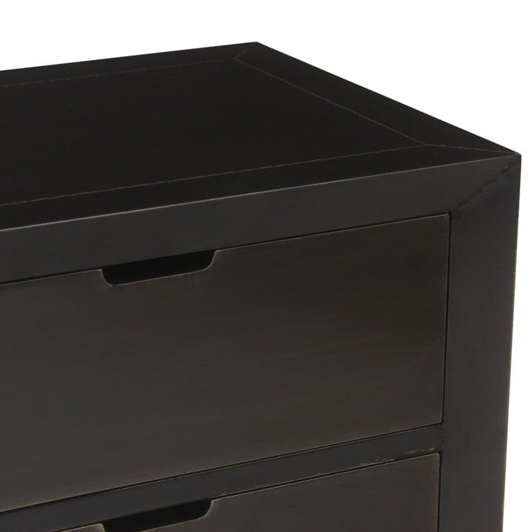 Nightstand Dante 2-drawers (Bronze).