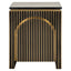 Nightstand Les Arcs 1-door (Brushed Gold).