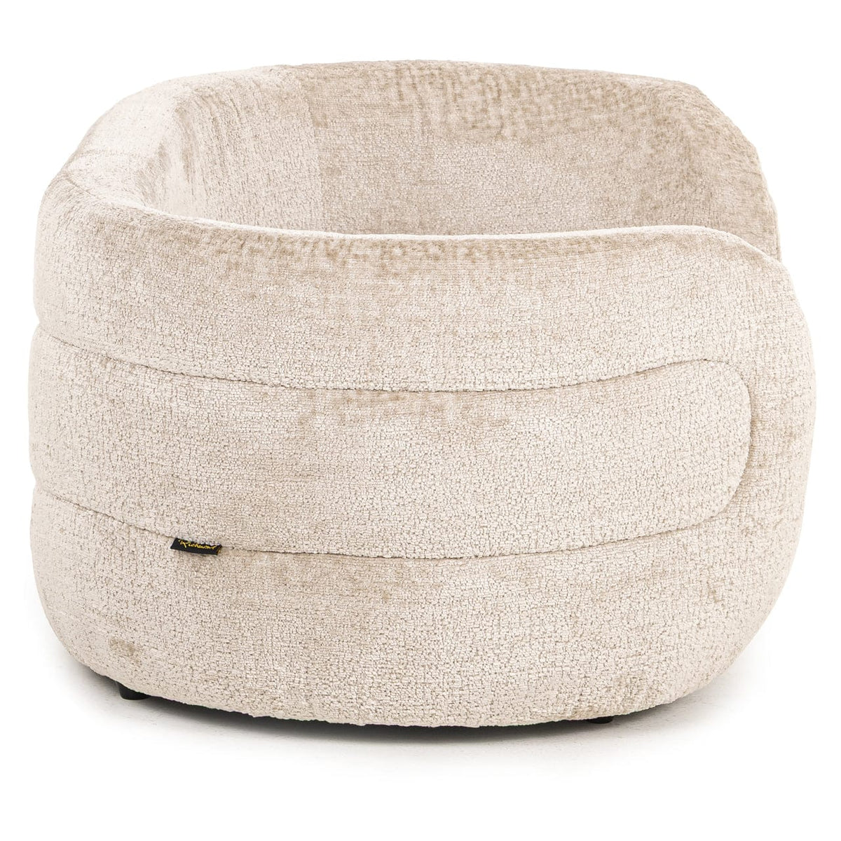 Richmond Interiors Sleeping Pet bed Bingo clay chenille House of Isabella UK