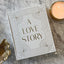 Rowen Homes Accessories 'A Love Story' Cream & Gold Luxury Wedding Photo Album House of Isabella UK