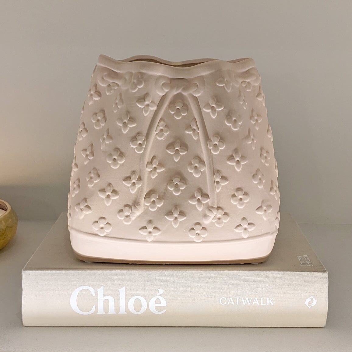 Rowen Homes Accessories Alessia Beige Designer Inspired Handbag Ornament House of Isabella UK