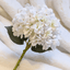 Rowen Homes Accessories Cream Faux Hydrangea Single Stem Flower House of Isabella UK