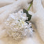 Rowen Homes Accessories Cream Faux Hydrangea Single Stem Flower House of Isabella UK