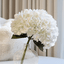 Rowen Homes Accessories Cream Giant Pom Pom Hydrangea Single Stem Flower House of Isabella UK