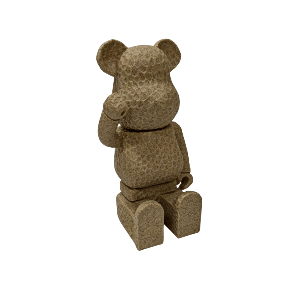Rowen Homes Accessories Decorative Stone Effect Sitting Bear Ornament House of Isabella UK