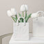 Rowen Homes Accessories Elise Mini White Handbag Decorative Vase House of Isabella UK