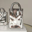 Rowen Homes Accessories Elise Silver Handbag Decorative Vase House of Isabella UK