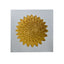 Rowen Homes Accessories Emelia Gold Leaf & White Textured Canvas Wall Art House of Isabella UK
