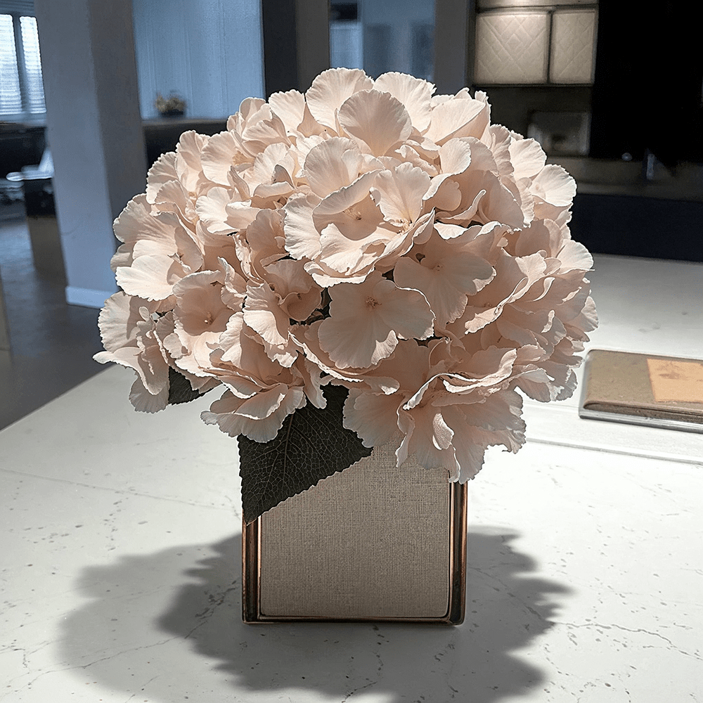 Rowen Homes Accessories Faux Baby Pink Hydrangea Bunch of Florals House of Isabella UK