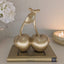 Rowen Homes Accessories Gold Decorative Cherry Ornament House of Isabella UK