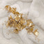 Rowen Homes Accessories Gold Faux Orchid Single Stem Floral House of Isabella UK