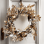 Rowen Homes Accessories Gold Festive Decorative Christmas Wreath House of Isabella UK