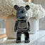 Rowen Homes Accessories Mini Black Pearlescent Standing Bear Ornament House of Isabella UK