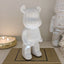 Rowen Homes Accessories Mini Cream Pearlescent Standing Bear Ornament House of Isabella UK