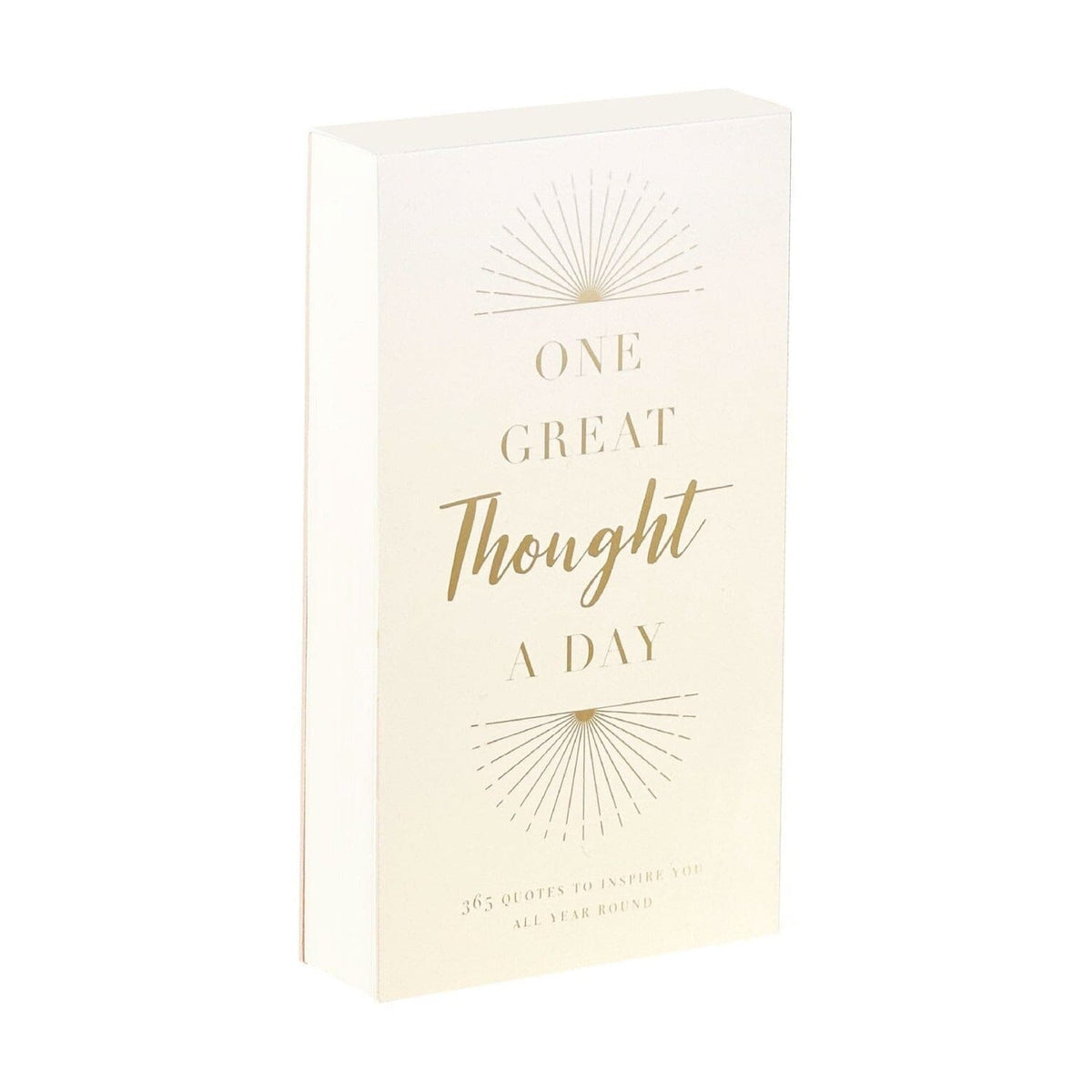Rowen Homes Accessories 'One Great Thought a Day' Lined Notebook with Quotes House of Isabella UK